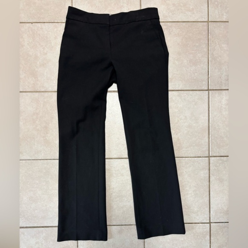 J. Crew Black Edie Pants size 6